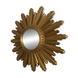 Vintage 1960s witch's eye sun mirror - 25 cm