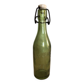 Small vintage glass bottle