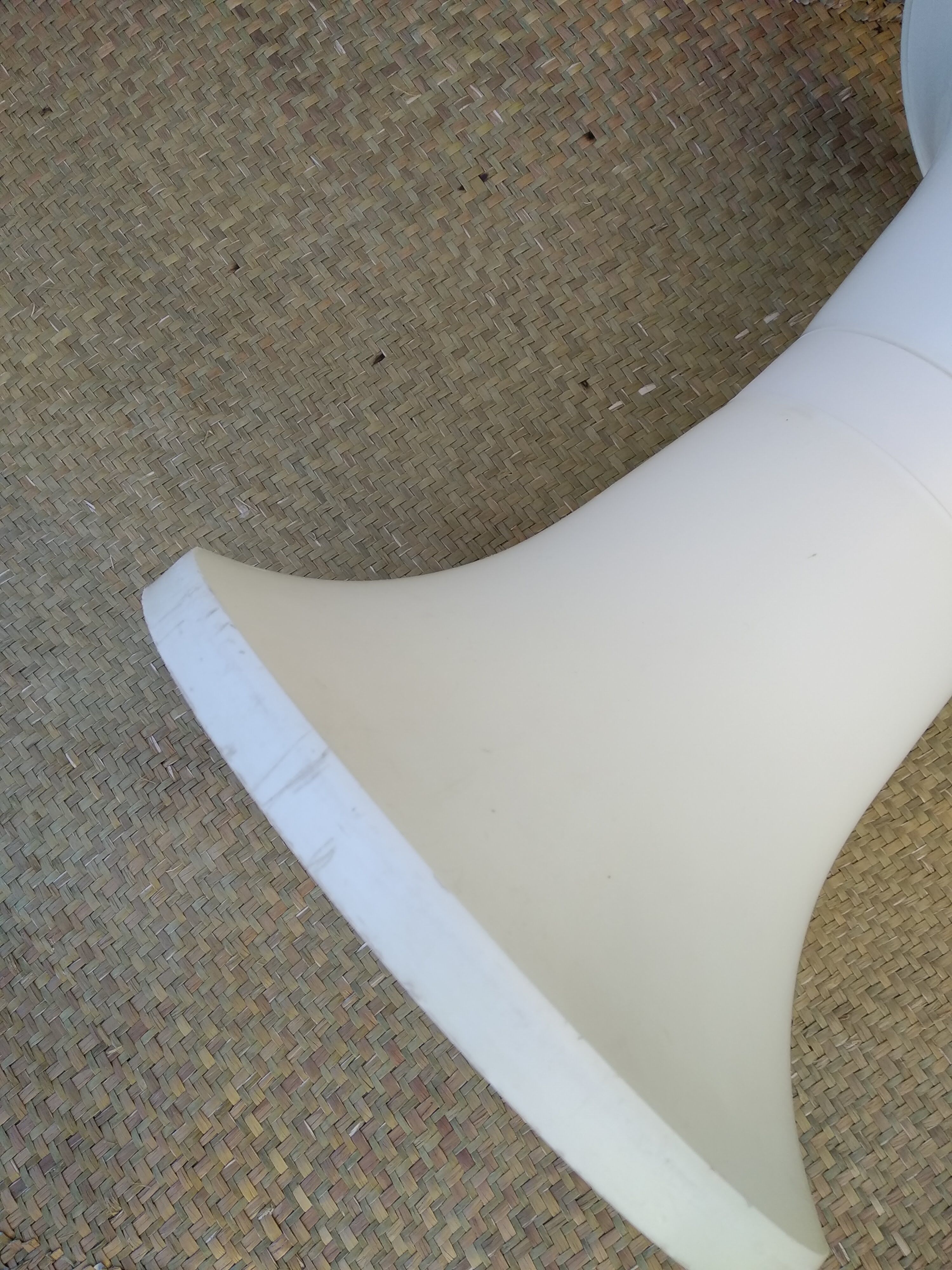 Stool Tam Tam diabolo Vintage 70 White