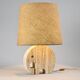 Table lamp "Elephant" in travertine by Fratelli Mannelli, Signa, circa 1970.