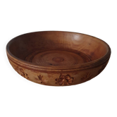 Wooden fruit bowl