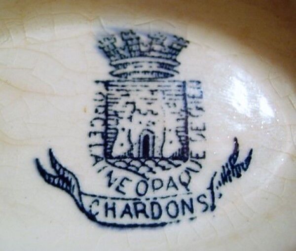 Saucière Gien Chardons