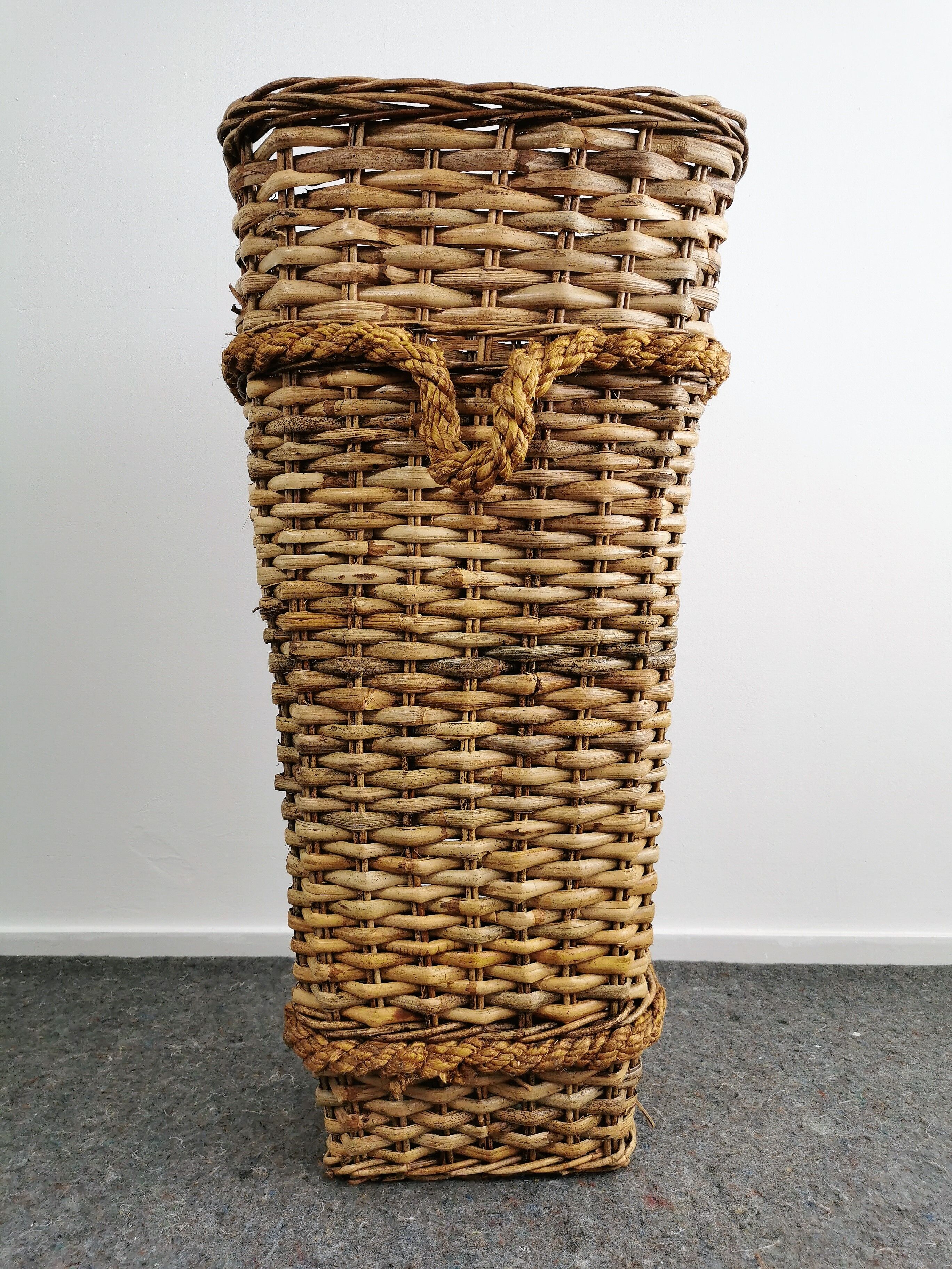Wicker Harvest Basket.
