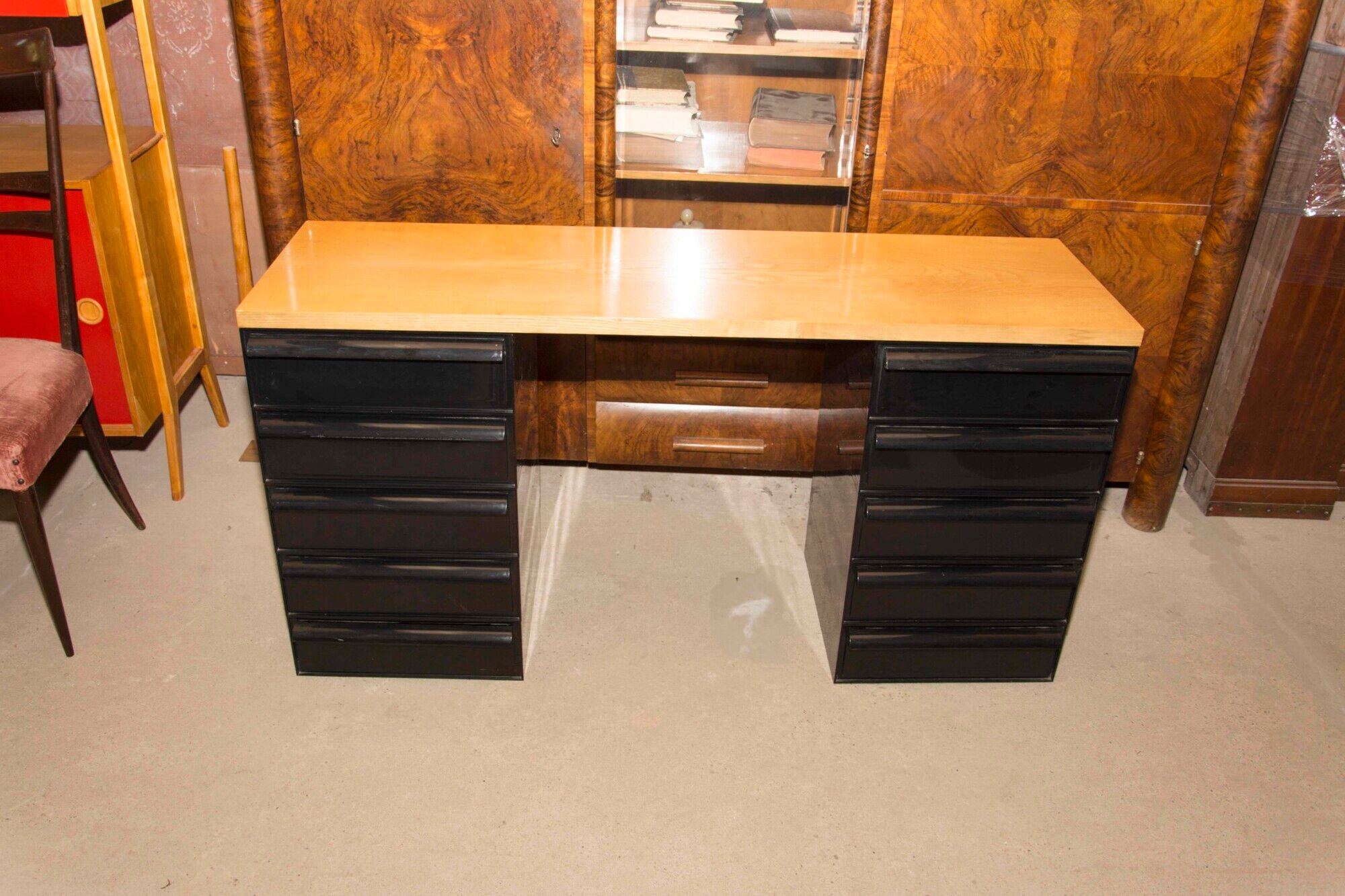 Italian writing by simon fussel for kartell, 1970's desk