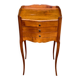 Table de chevet Louis XV en chêne massif 1920