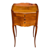 Louis XV bedside table in solid oak 1920