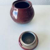 Ceramic candy box signed