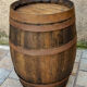 Old barrel in solid oak, early 20th