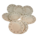 12 old Digoin and Sarreguemines soup plates