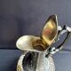 Glass or gold crystal ewer – Gallia Métal Alfénide for Christofle