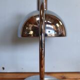 Vintage chrome metal desk lamp