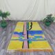 Handwoven natural wool rug, size 1.5/2.5 m.