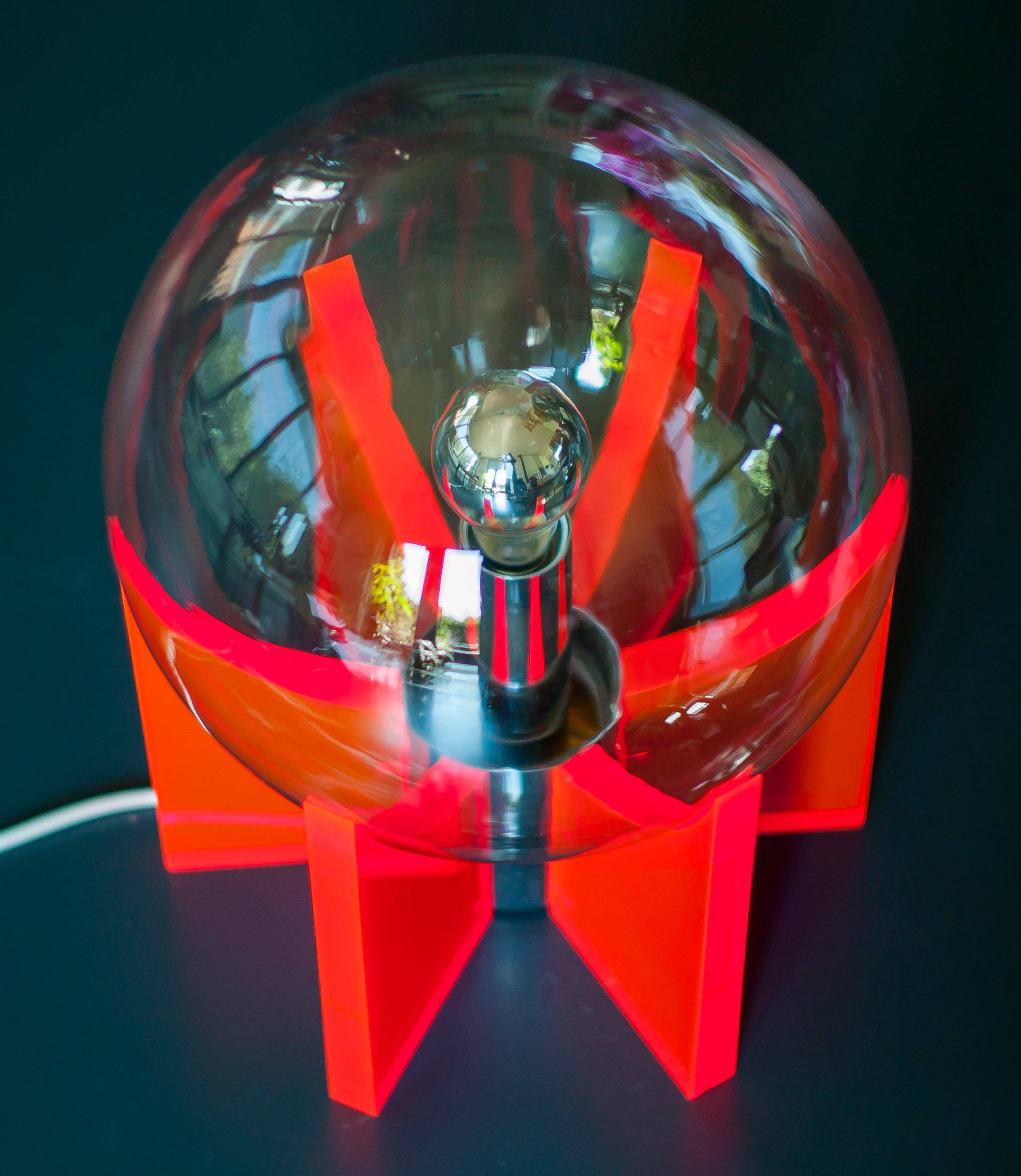 Acrylic lamp "King Sun"