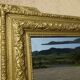 Antique mercury mirror in the Napoleon III style.