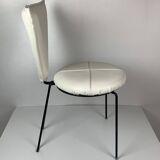 Set of 8 and one post modern dining chairs, 1980s by Lübke