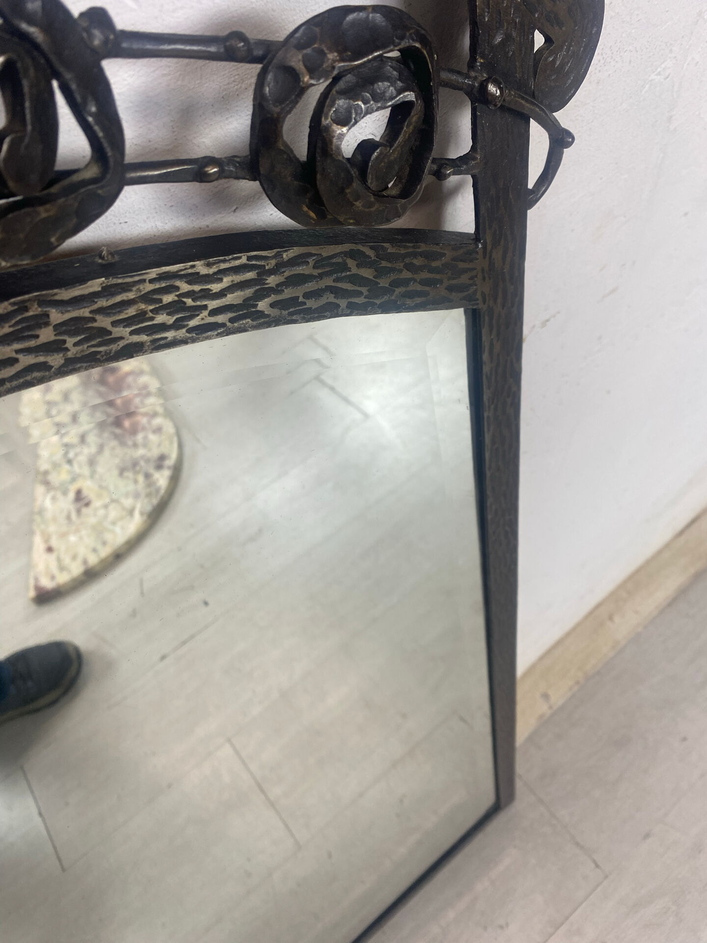 Console et miroir art déco