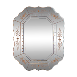 Large antique Venetian mirror