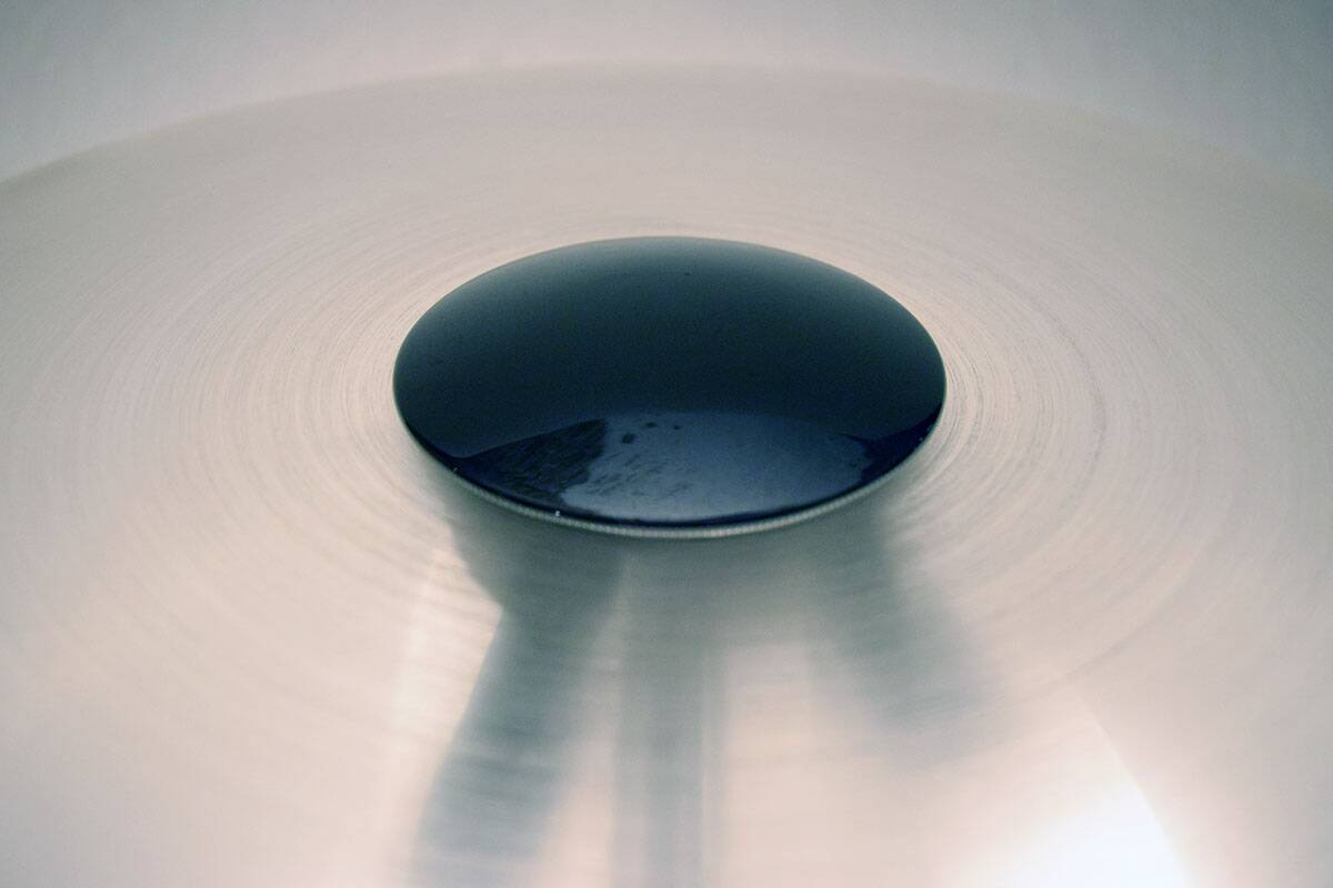 Large methacrylate table lamp, Italy, 1970s