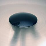 Large methacrylate table lamp, Italy, 1970s