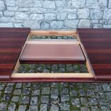 Table danoise en palissandre de Rio à allonges 1960