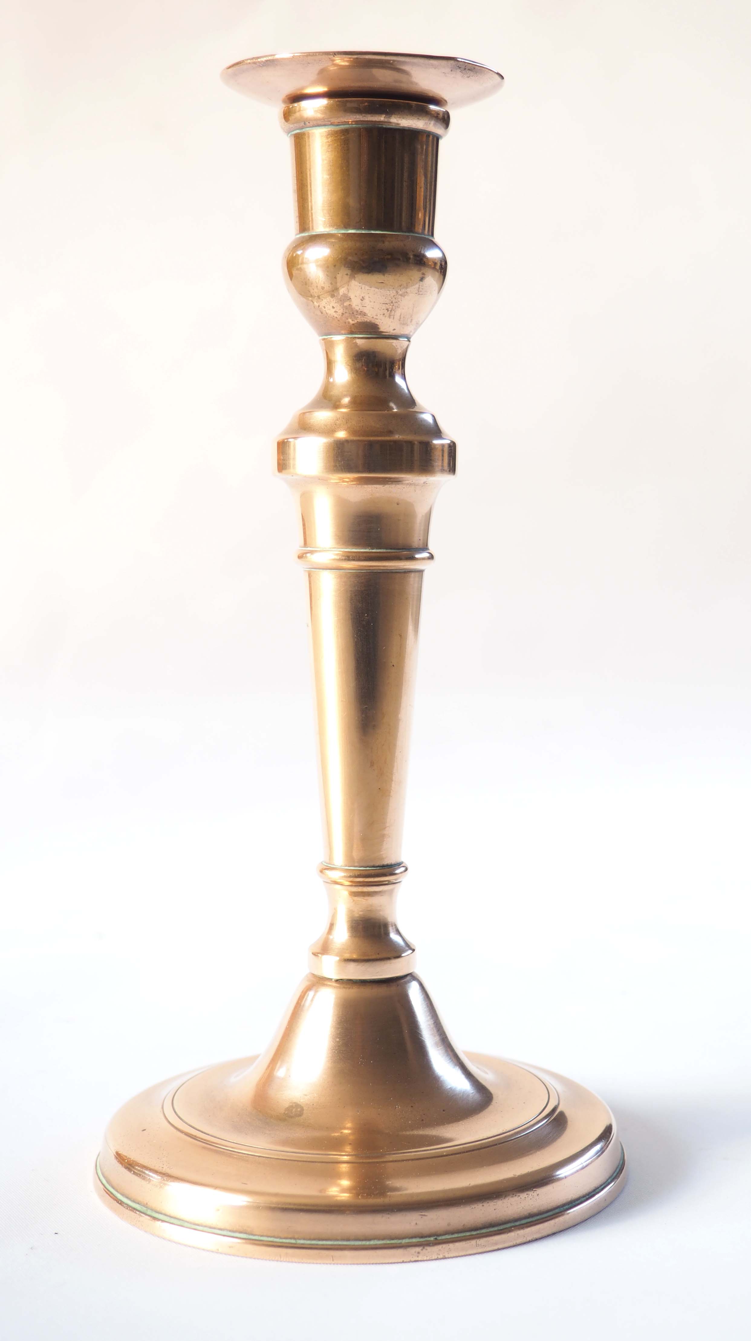 Copper brass candle holder