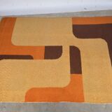 Vintage space age rug 1970