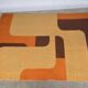Tapis space age vintage 1970