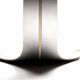 Colomba brushed aluminum table lamp by Walter & Moretti, 1970s