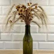 Glass vase bottle