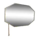 1930s beveled octagonal mirror