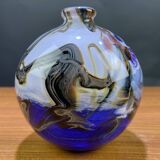 Murano glass soliflore ball vase