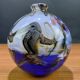 Vase boule soliflore en verre de Murano