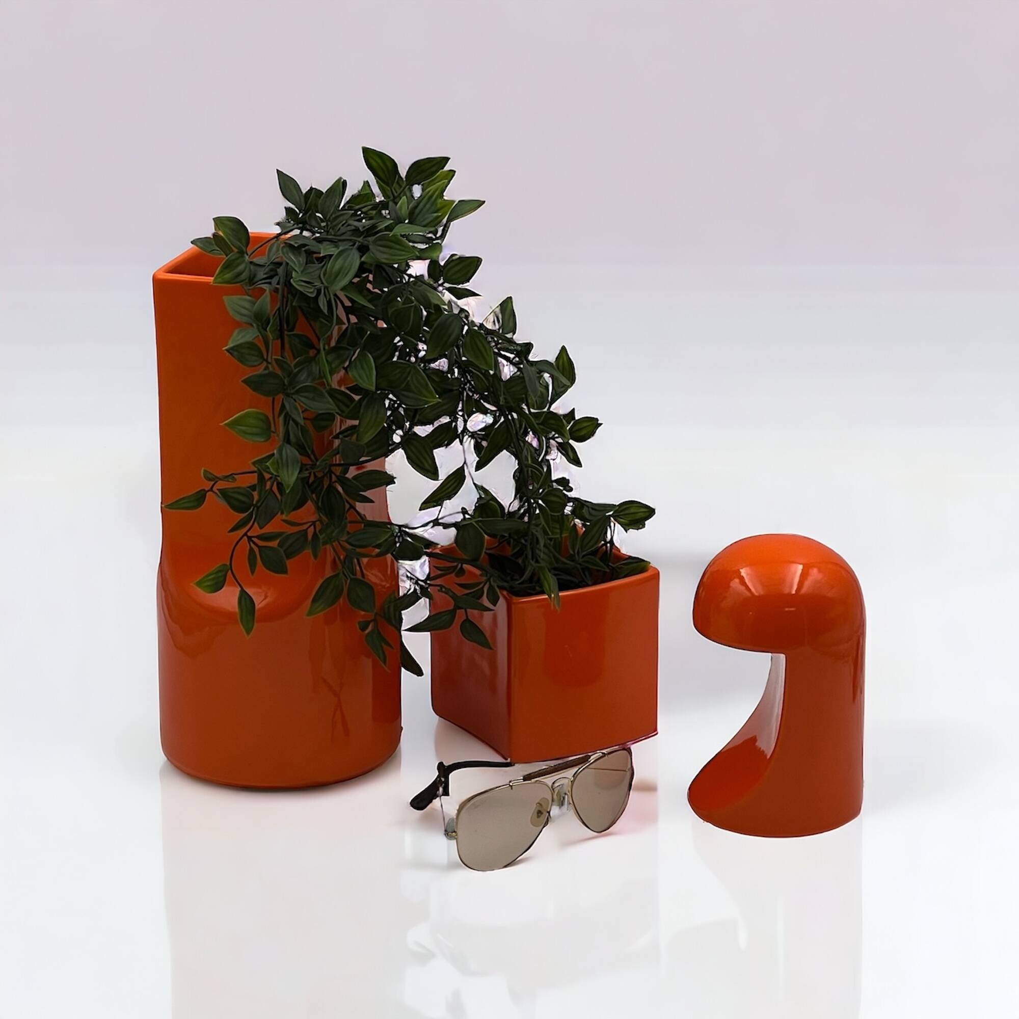 Marcello Cuneo 'Longobarda' Gabbianelli Space Age Iconic Ceramic Lamp, 1960s