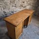 Bureau d'écriture moderniste français en hêtre et acier tubulaire, années 1930