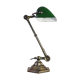 Dugdills brass banker lamp. c. 1920