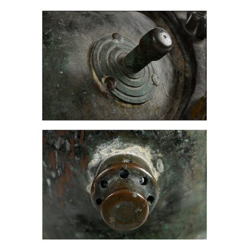 Early 20th century scuba diving helmet