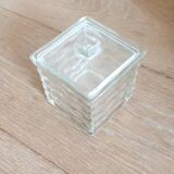 Glass candy dish or sugar bowl