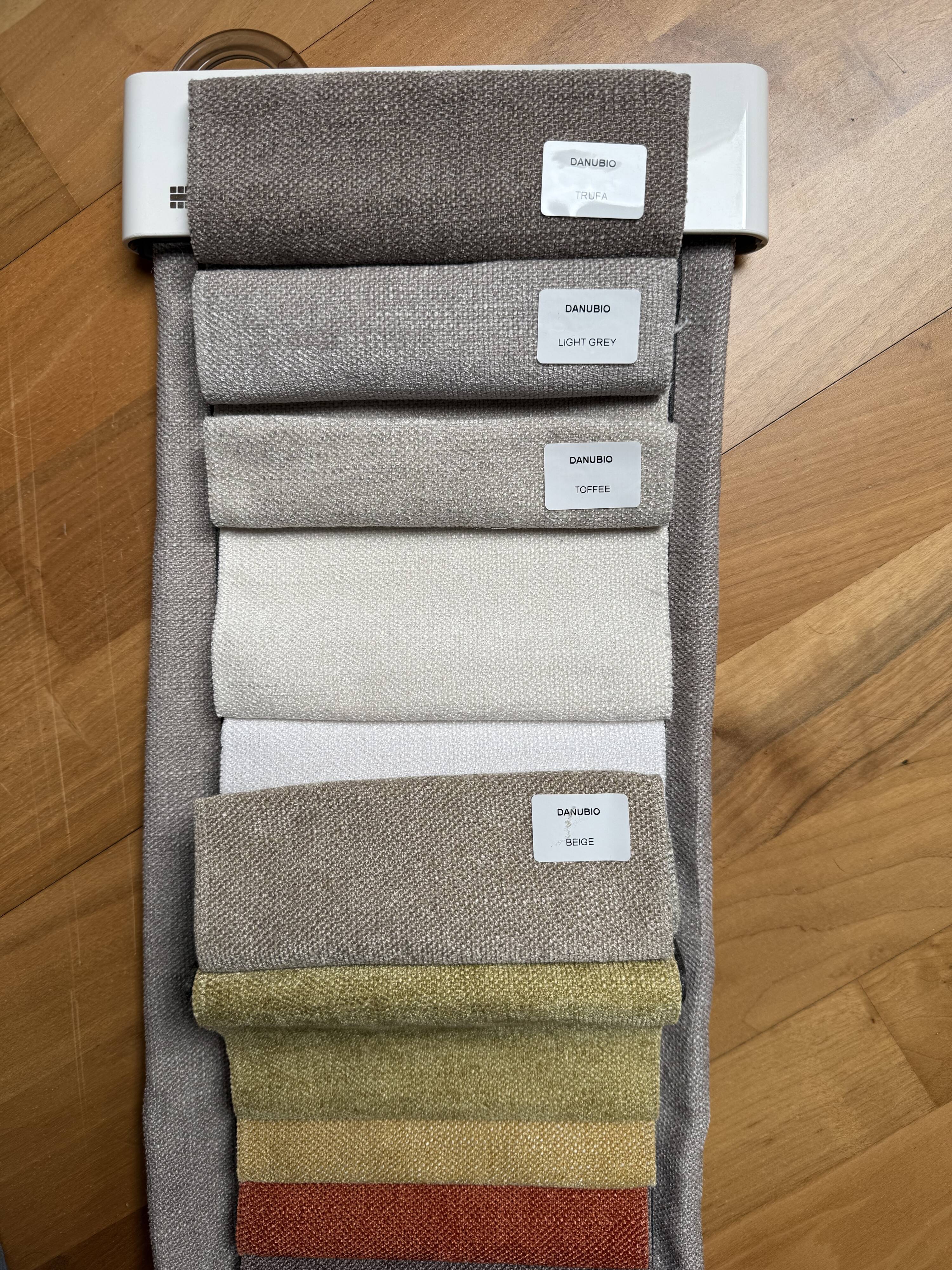 GFM-64 armchair, designed by Edmund Homa from the 70s, beige grey