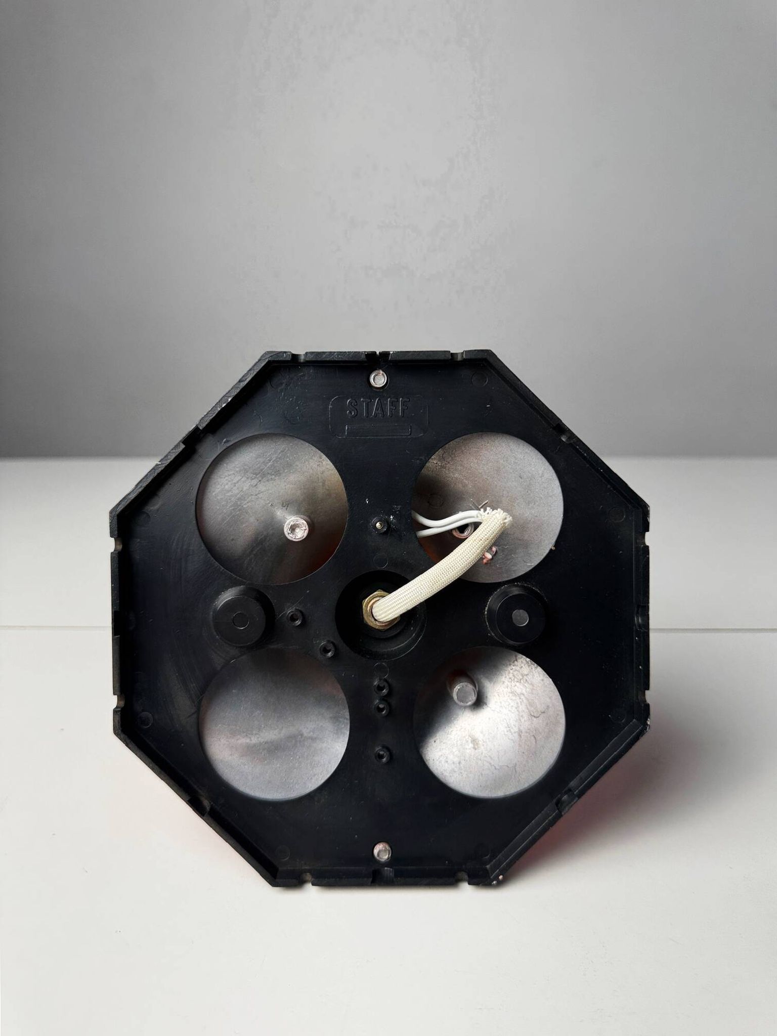 Trio of Staff Lights wall/ceiling lamps 70's, Germany