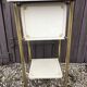 Marble and brass sheet bedside at the beginning of the 20th century