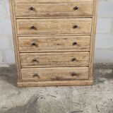 Oak chest of drawers five drawers