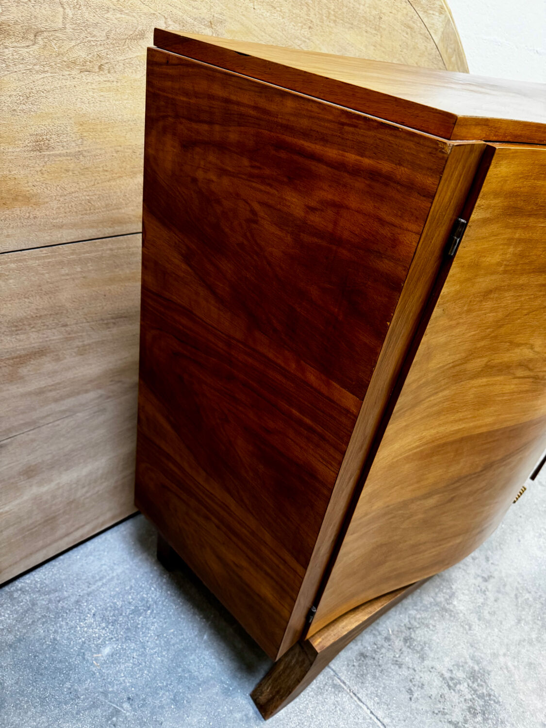 Art Deco sideboard with mirror