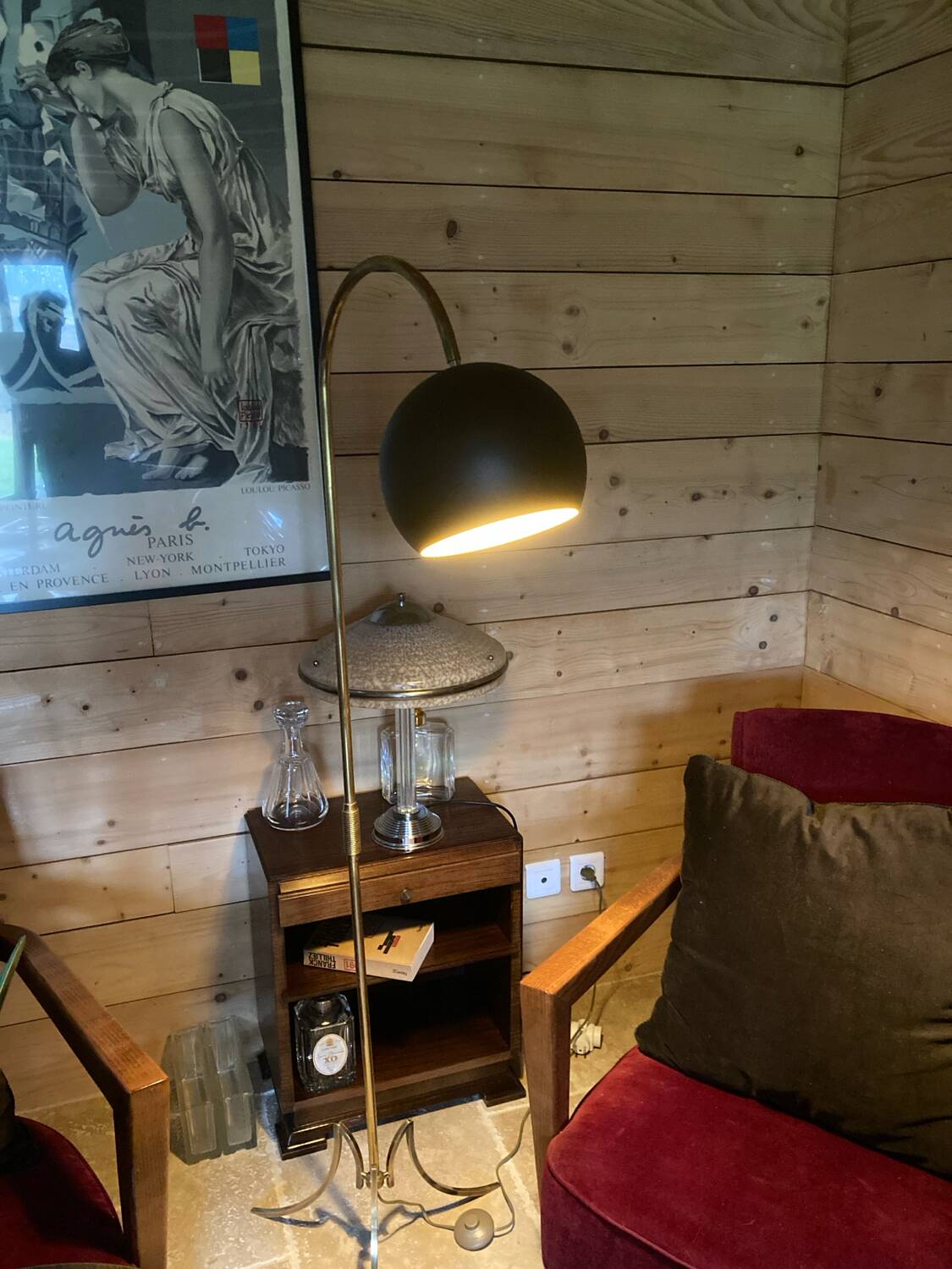 Vintage floor lamp