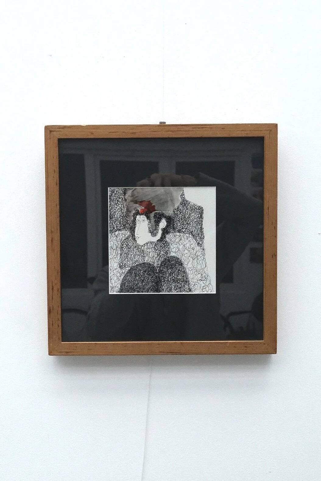 Pen and watercolor drawing by A. PRIN