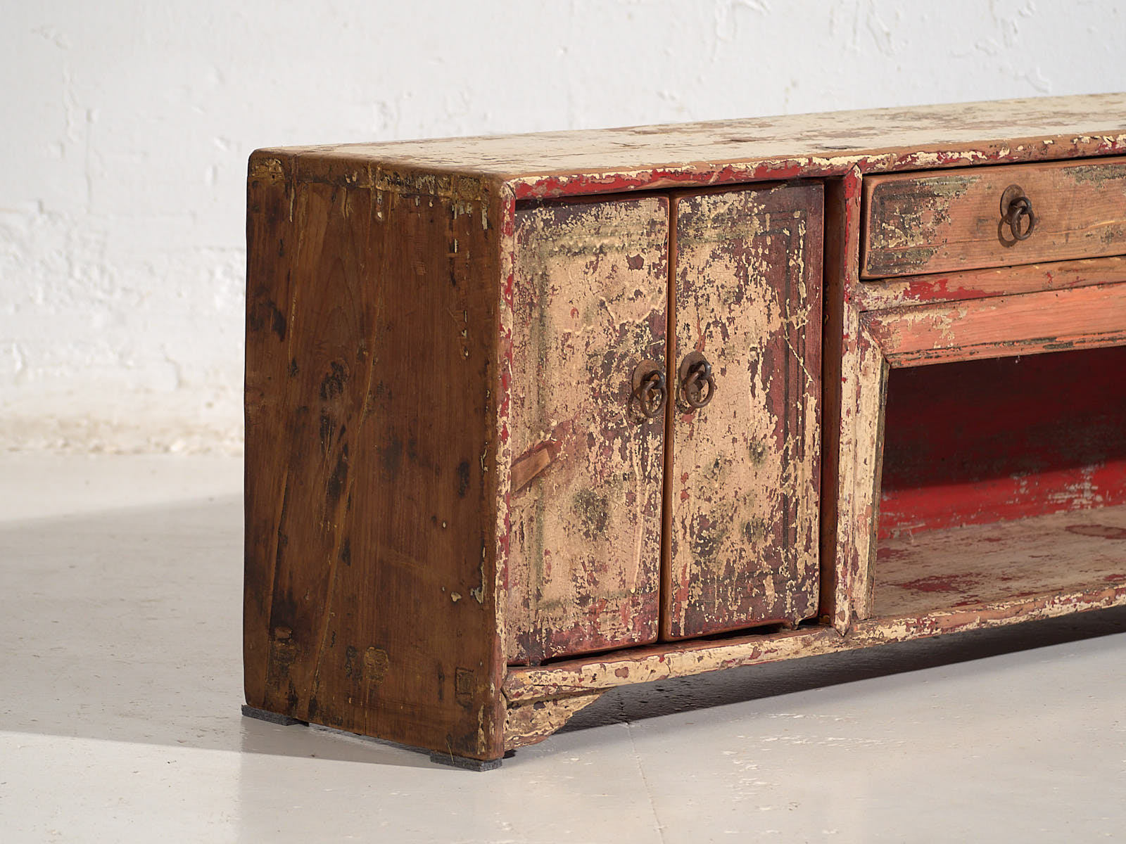 Antique Wabi Sabi Style TV Cabinet (c.1900)