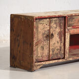 Antique Wabi Sabi Style TV Cabinet (c.1900)