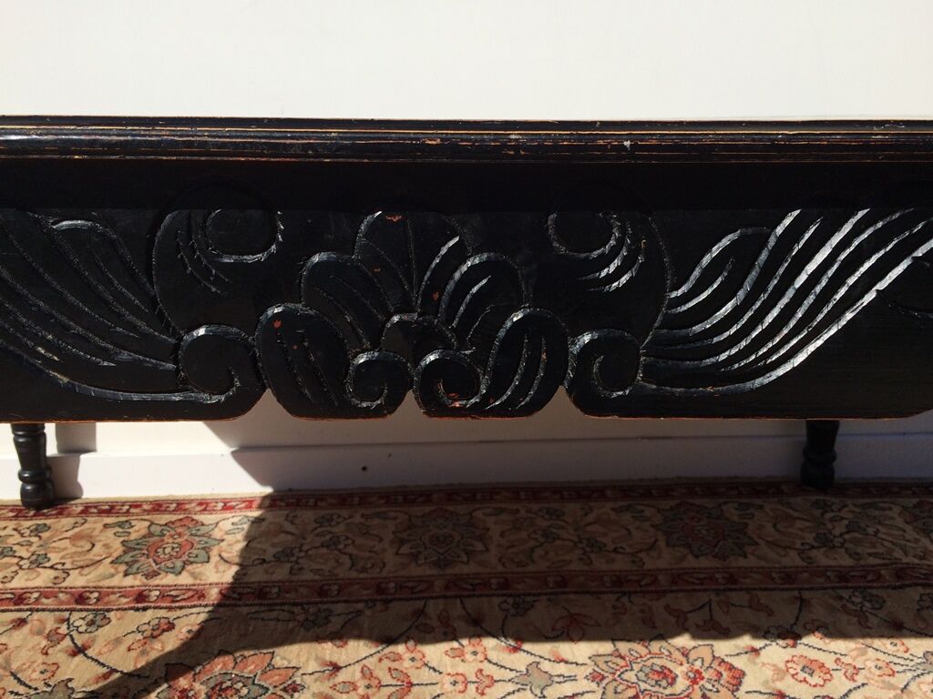 Indonesian colonial style coffee table