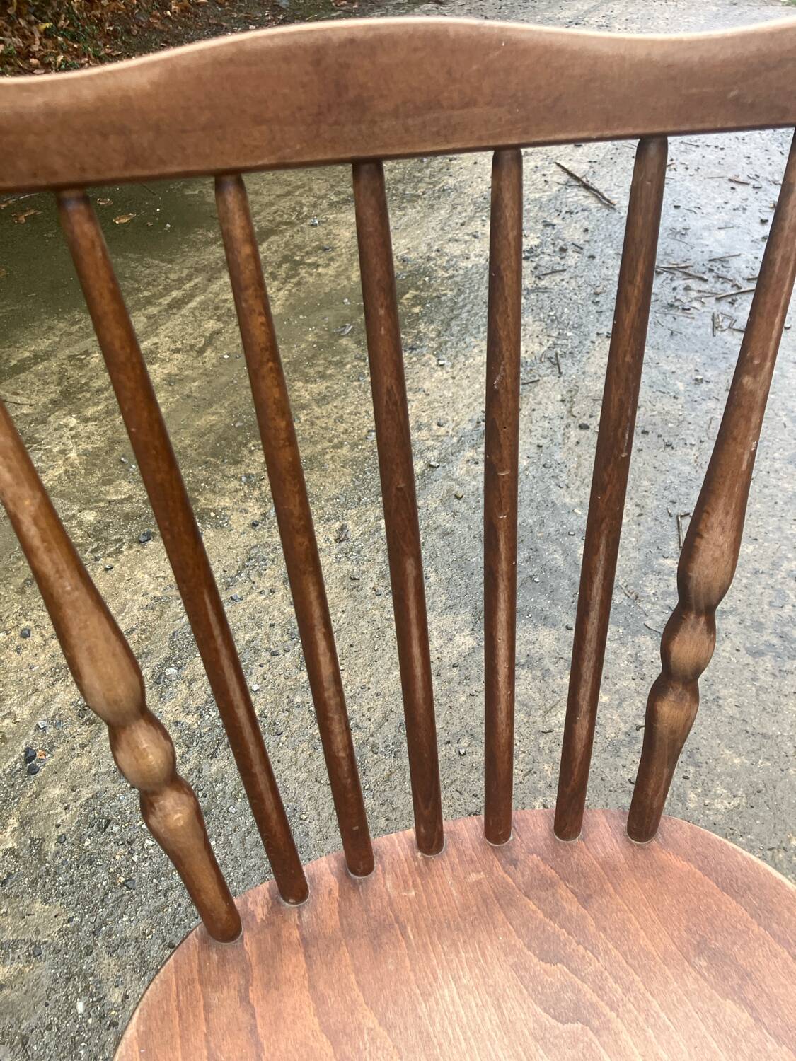 Baumann wooden bistro chair