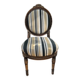 Chaise médaillon Louis XV