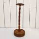 Vintage turned wooden hat rack milliner